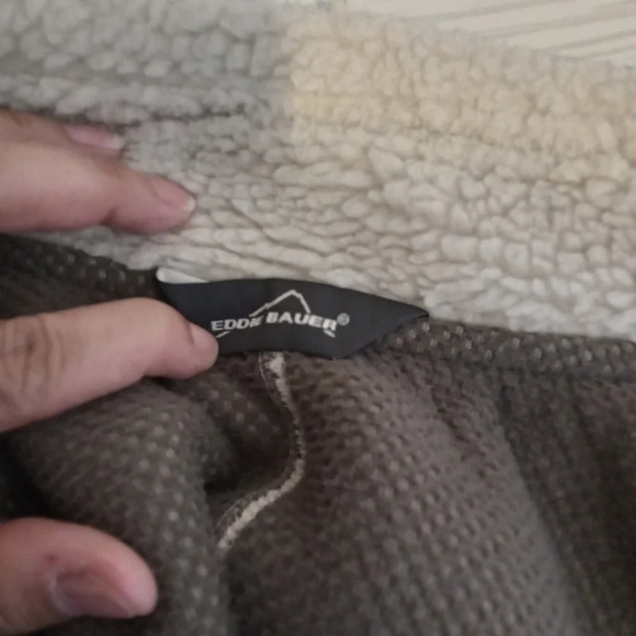 Eddie Bauer range finder sherpa deep pile vest women's size 2X - Picture 4 of 7